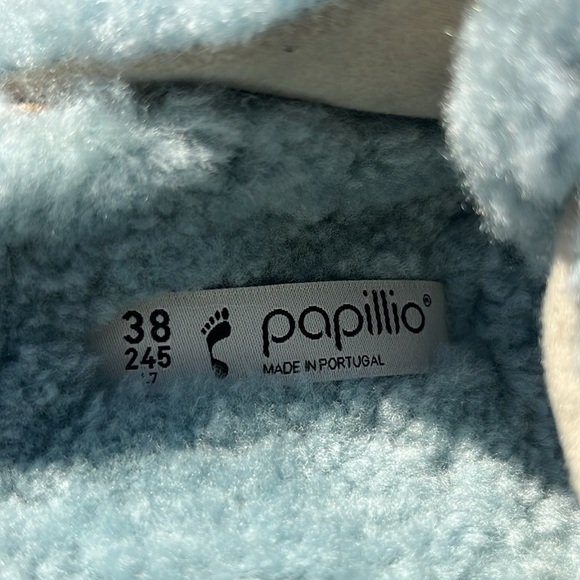 NWT BIRKENSTOCK BIG BUCKLE Teddy Shearling Sandals! - Picture 5 of 7